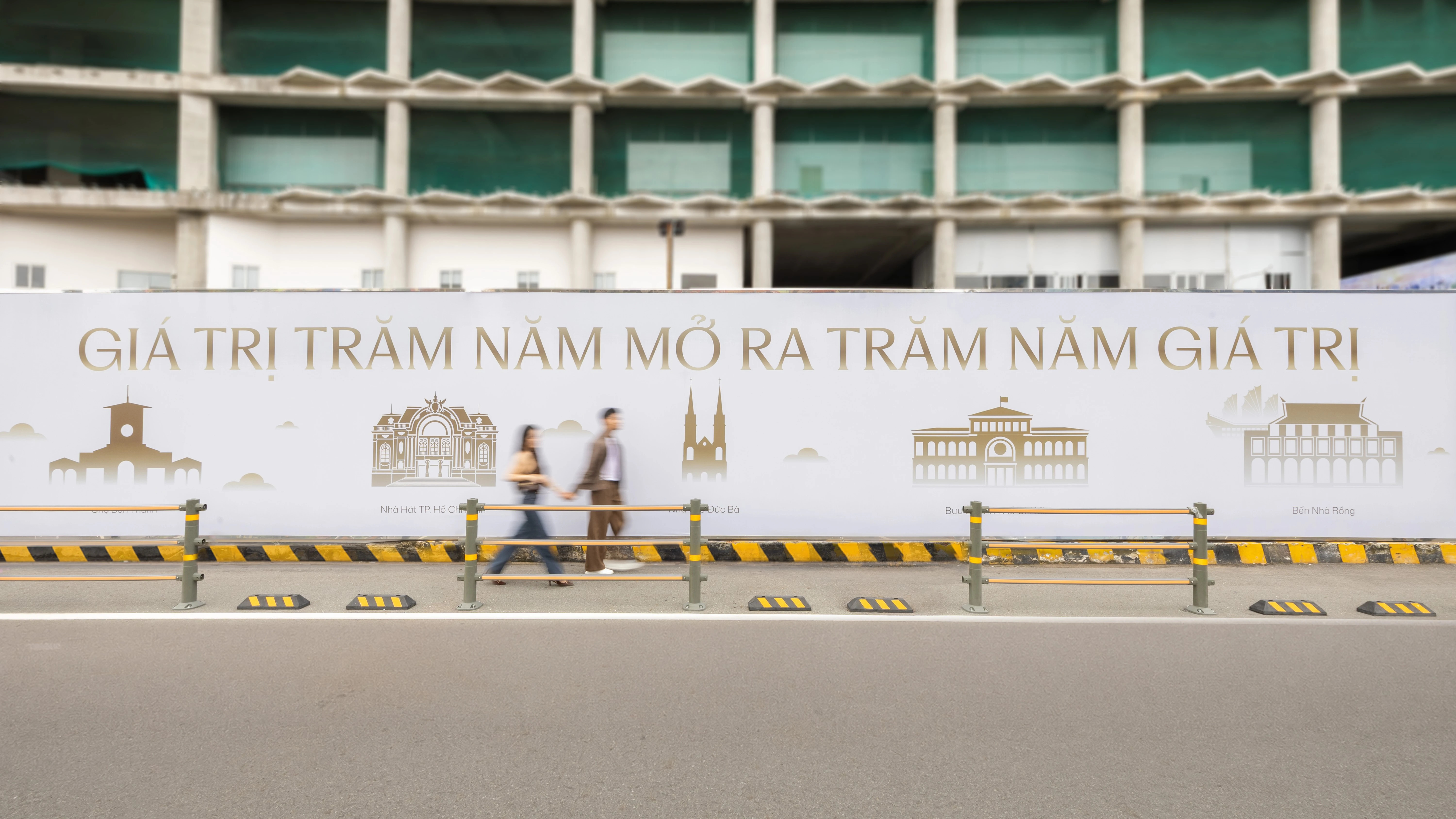 'Our Beloved Ho Chi Minh City' - A tribute to the city from the 'original coordinates' Ben Thanh Market.